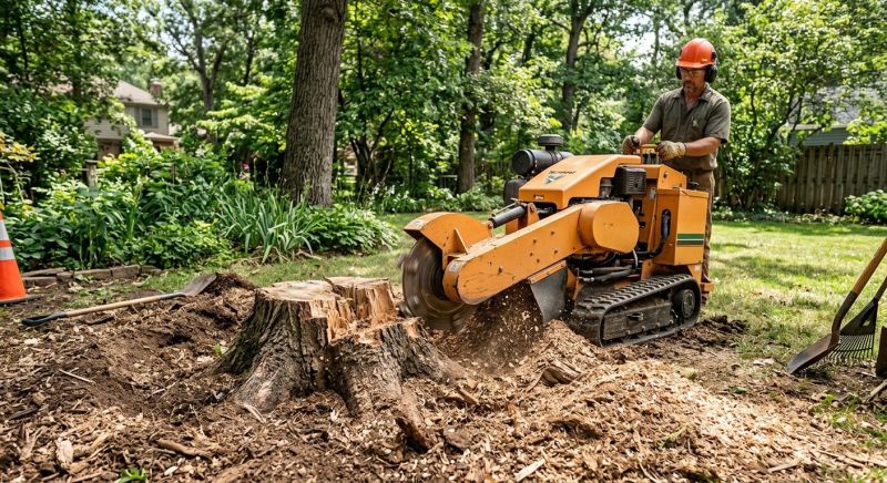 Tree Stump Removal in Waldorf, MD