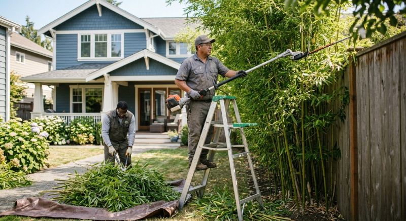 Bamboo Trimming in Honolulu, HI