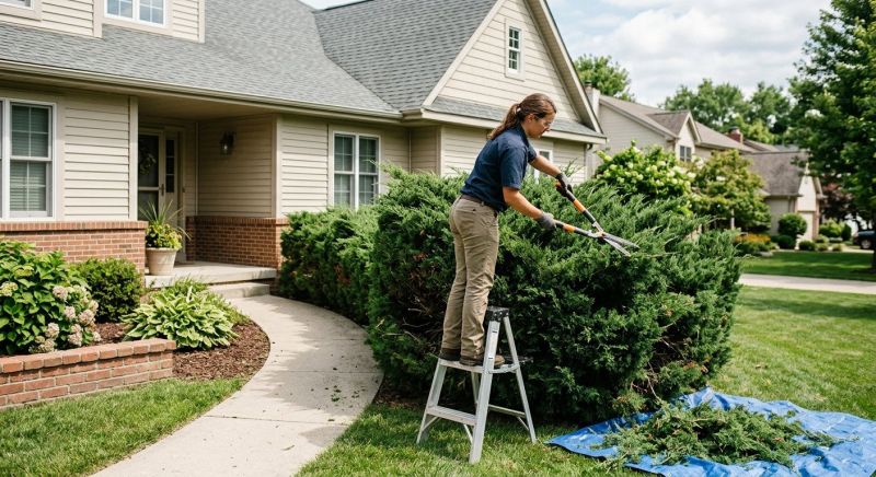 Bush Pruning in Rockwall, TX