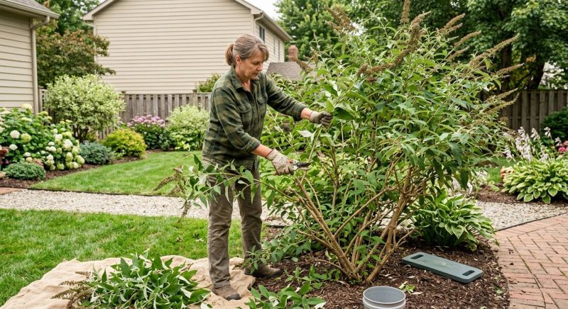 Bush Pruning in Aiken, SC
