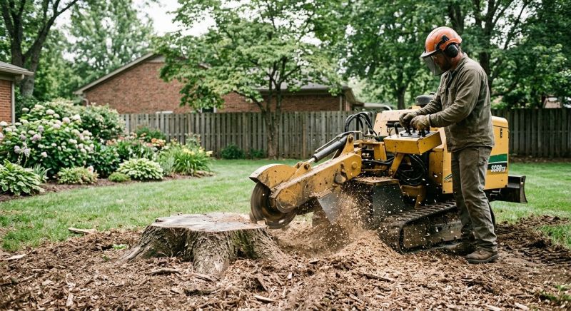 Bush Stump Grinding in Calvert County, MD