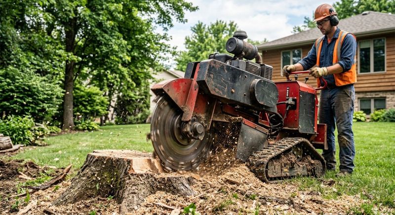 Bush Stump Grinding in Calvert County, MD