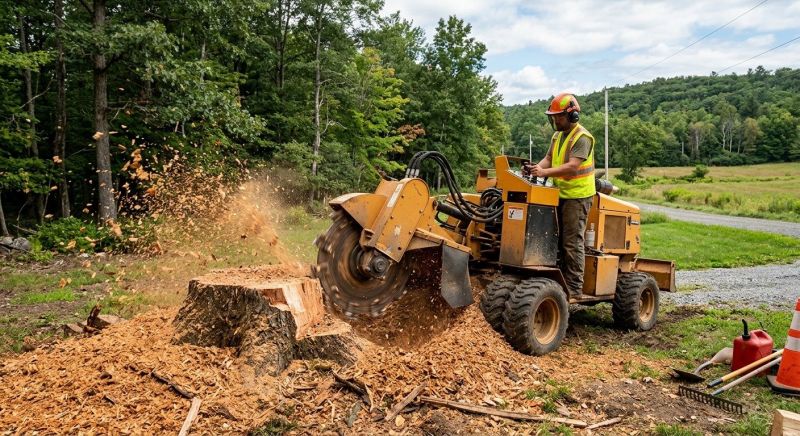 Commercial Stump Grinding in Calvert County, MD