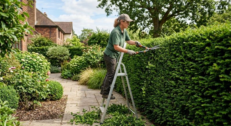 Evergreen Hedge Trimming in Aiken, SC