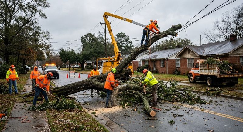 Fallen Tree Removal in Allentown, PA