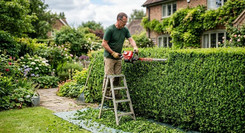 Hedge Pruning in Aiken, SC