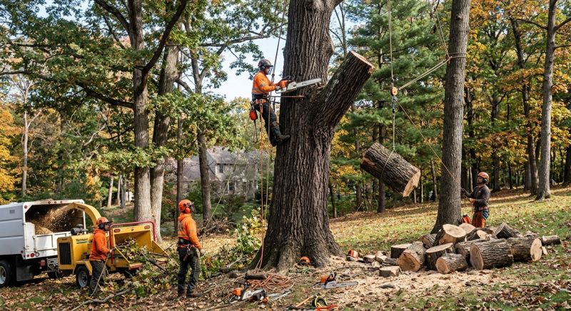 Hickory Tree Removal in Aiken, SC