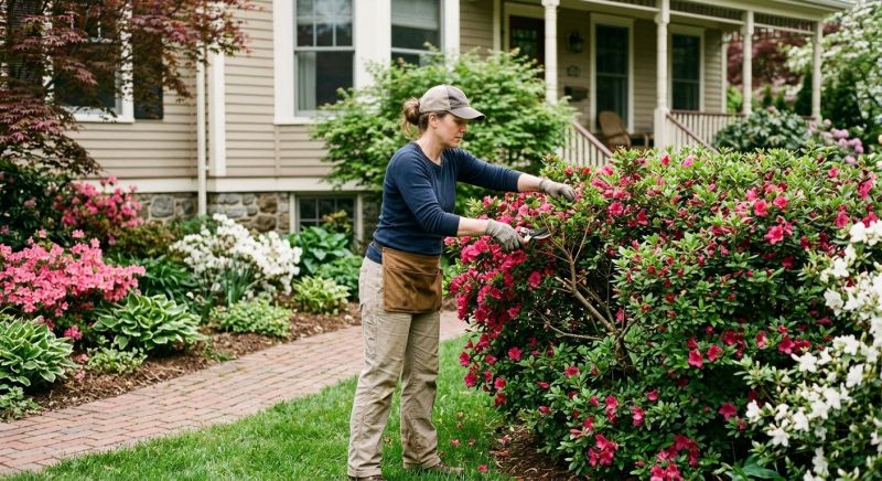 Hydrangea Pruning in Rockwall, TX