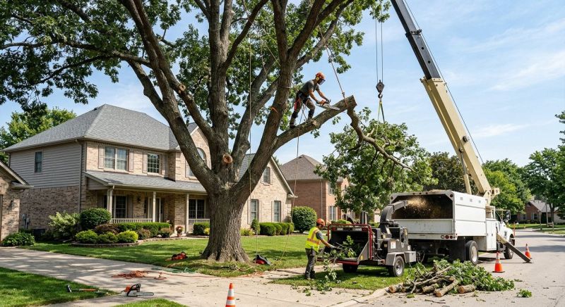 Oak Tree Pruning in Pottstown, PA