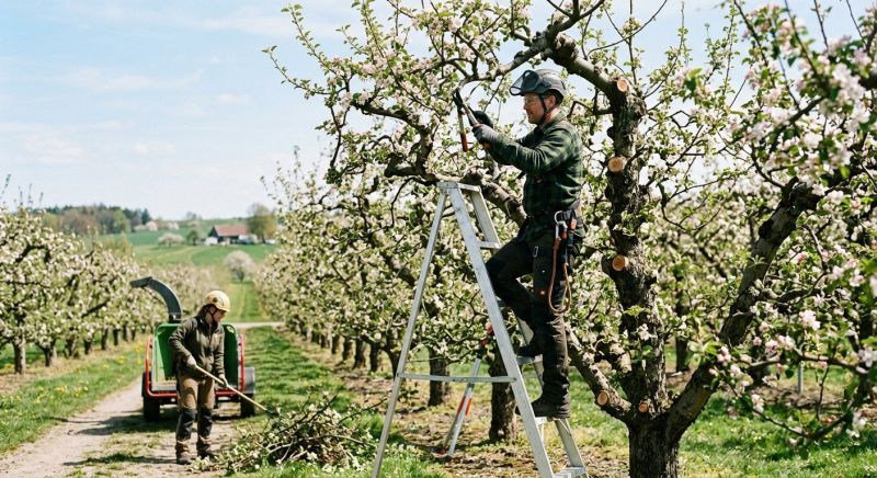 Orchard Tree Pruning in Pottstown, PA