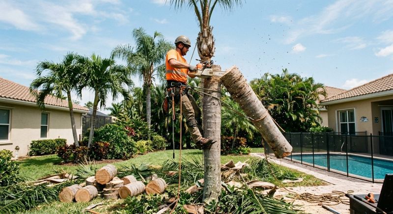 Palm Tree Removal in Bucks County, PA