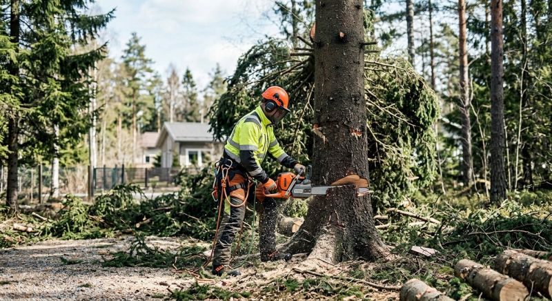 Spruce Tree Removal in Bucks County, PA