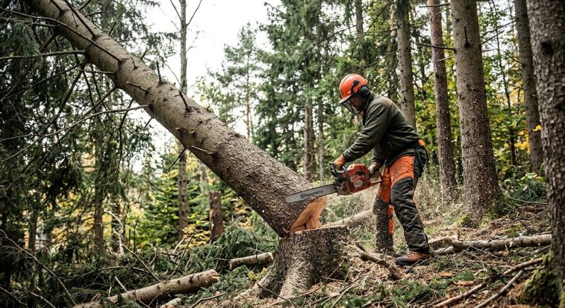 Spruce Tree Removal in Bucks County, PA