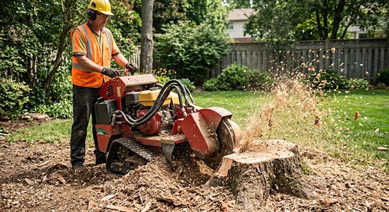 Stump Cutting in Calvert County, MD