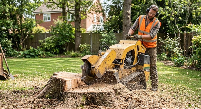 Stump Cutting in Calvert County, MD
